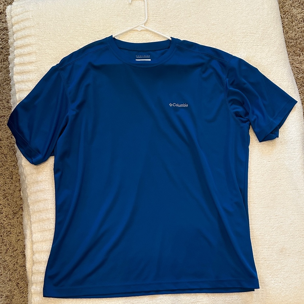 Columbia Deep Blue Performance Shirt